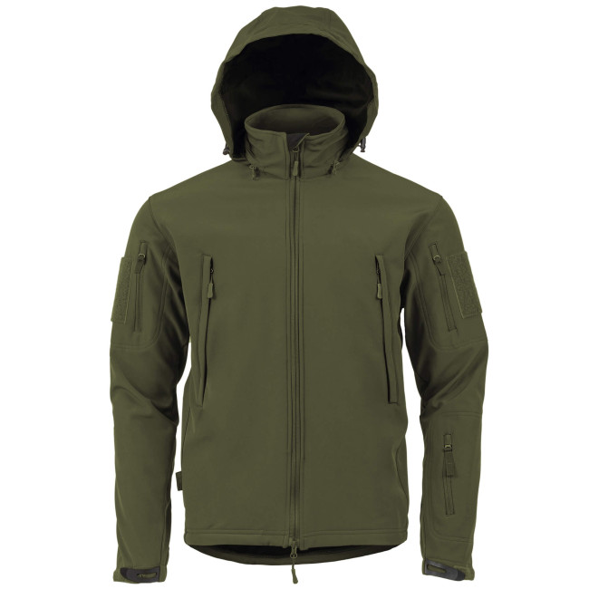 Olivgrüne Tactical AB-TEX Softshell - Highlander