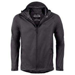 Waterdichte jas Stow & Go zwart - Highlander