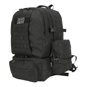 Expeditionsrucksack Schwarz 50L - Kombat Tactical
