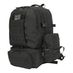 Expeditionsrucksack Schwarz 50L - Kombat Tactical