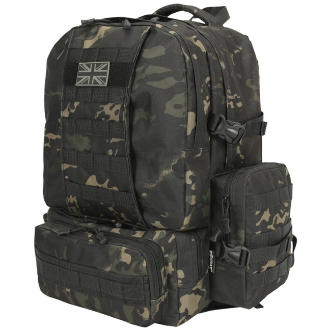 Expedition BTP Black 50L Rugzak - Kombat Tactical