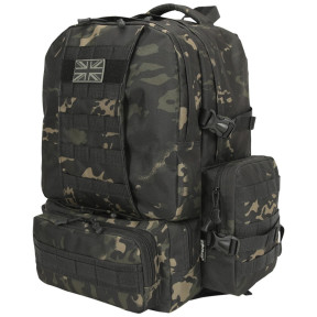 Expeditionsrucksack BTP Schwarz 50L - Kombat Tactical