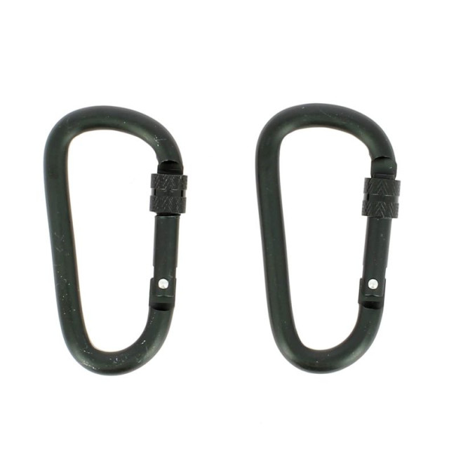 Set von 2 Verriegelungskarabinern 8 mm - Kombat Tactical