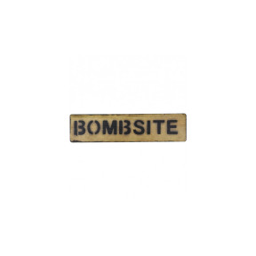 Decoratieve plaat Bombsite - Kombat Tactical