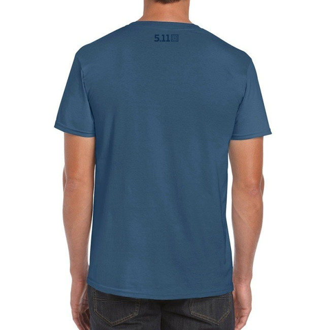 Tee-shirt SUNSET FIREPOWER Indigo Heather - 5.11 Tactical