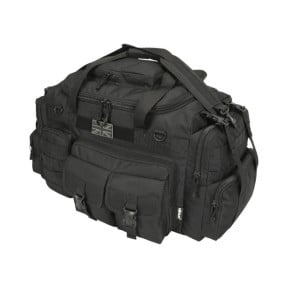 Saxon 65L Travel Bag - Black - Kombat Tactical