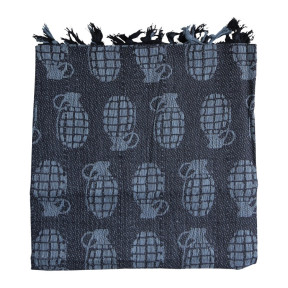 Grenade Shemagh - Noire et Grise