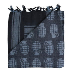 Grenade Shemagh - Noire et Grise