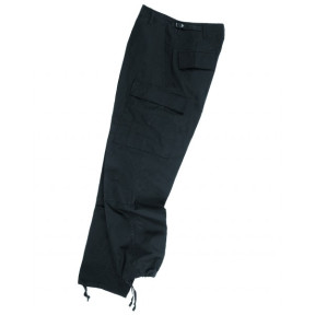 Spodnie BDU Ripstop Czarne - Miltec