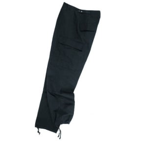 Spodnie BDU Ripstop Czarne - Miltec