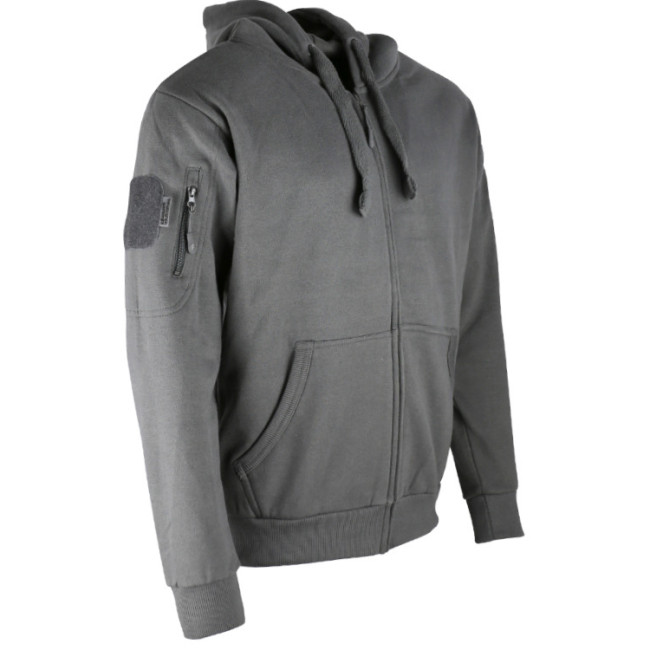 Sweat à capuche forces spéciales - Gris Gun Metal