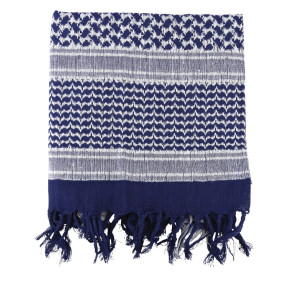 Shemagh - Blauw & Wit