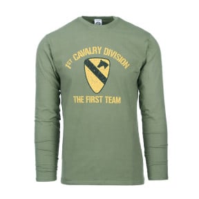 Tee-shirt manches longues "First Cavalry Division" - Fostex Garments
