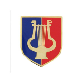 Metalen embleem Orkest van de Republikeinse Garde - DMB