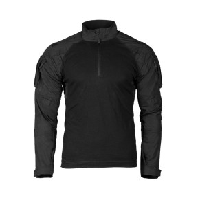 Camisa táctica de campo negra - Miltec