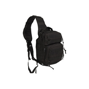 Einschultergurt-Rucksack 10L schwarz - Miltec