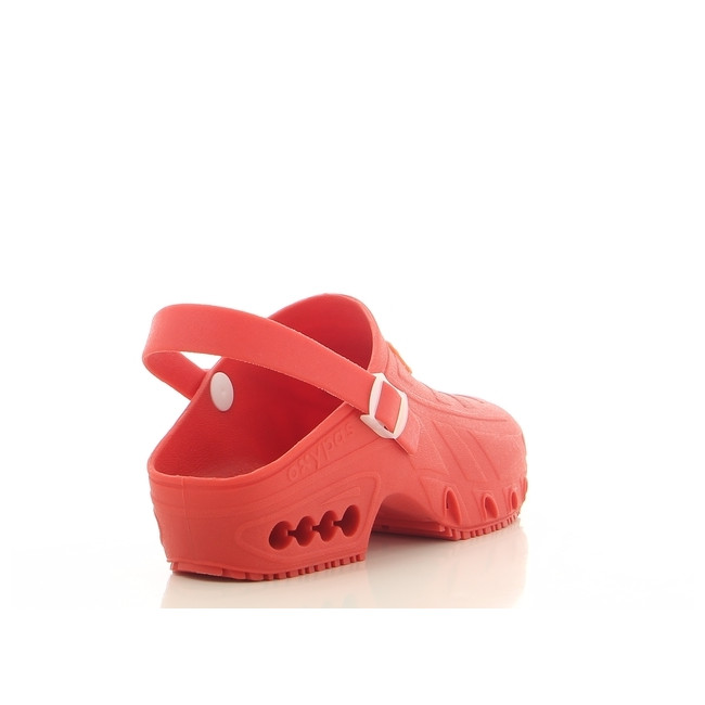 Chodak Blokowy - Buty Oxypas - OXYCLOG Czerwony