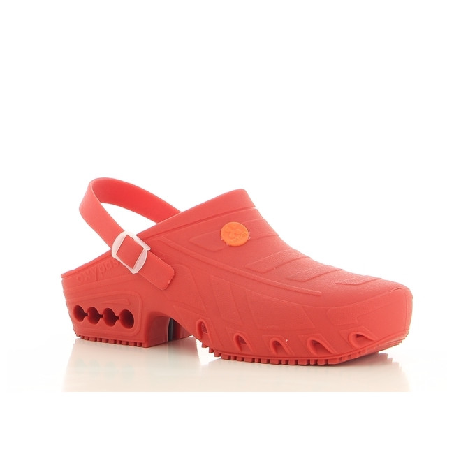 Blokklompen OXYCLOG Rood - Safety Jogger Professional