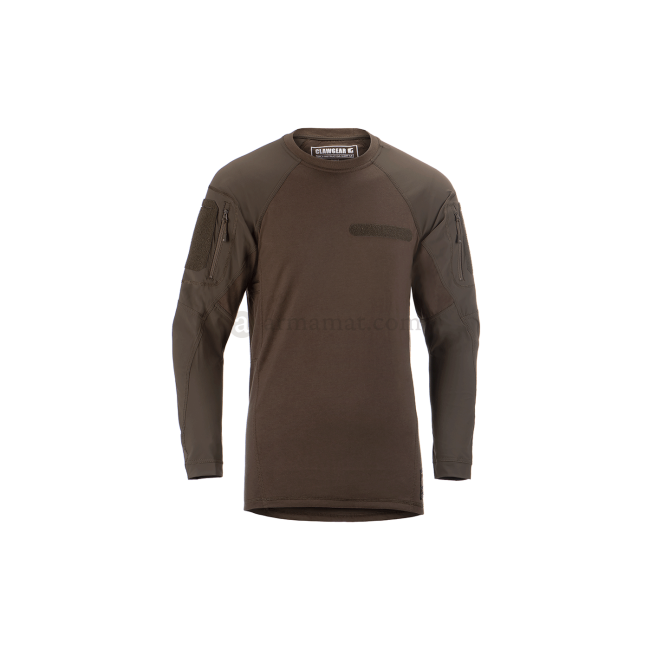 Tee shirt tactique manches longues MKII Instructor Marron - Clawgear Tee shirt tactique manches longues MKII Instructor Marron - Clawgear