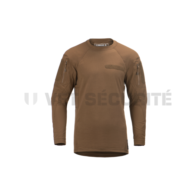 Koszulka taktyczna długi rękaw MKII Instructor Coyote - Clawgear