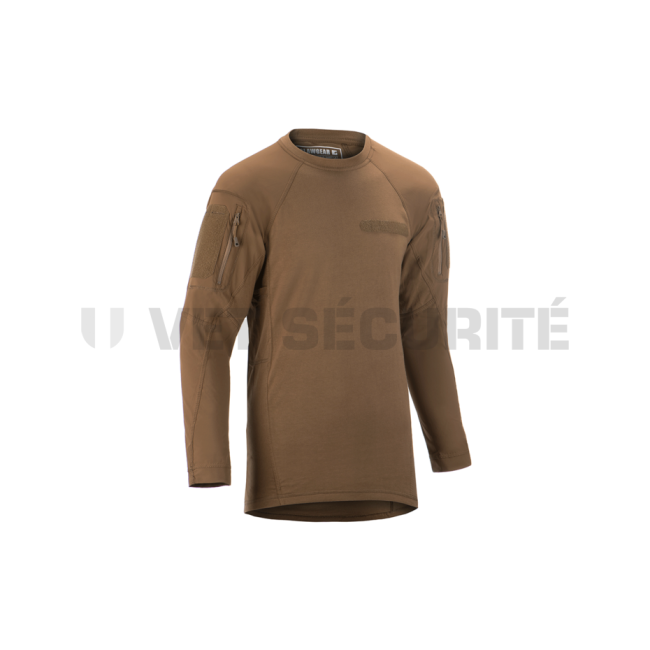 Tee shirt tactique manches longues MKII Instructor Coyote - Clawgear