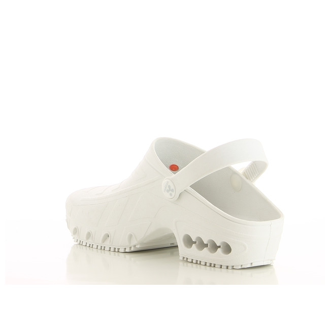 Saboty blokowe OXYCLOG Białe - Safety Jogger Professional
