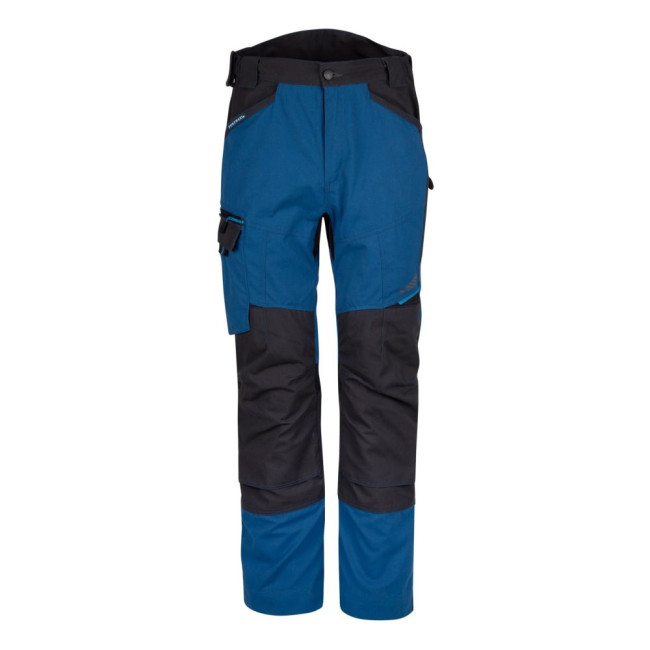 Pantalon de travail Stretch Multipoches WX3 Service Bleu - Portwest