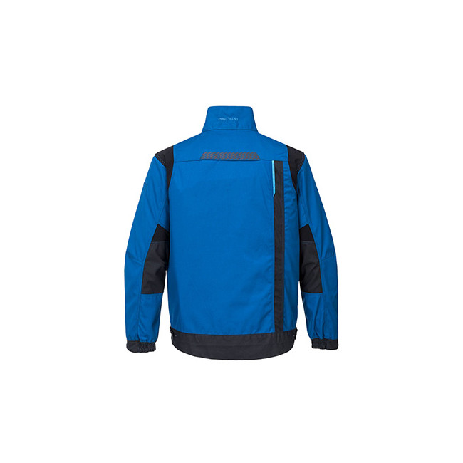 Veste de Travail extensible Multipoches WX3 Bleue - Portwest