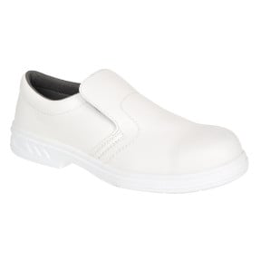 Chaussures de Cuisine Mocassin S2 Blanc - Portwest