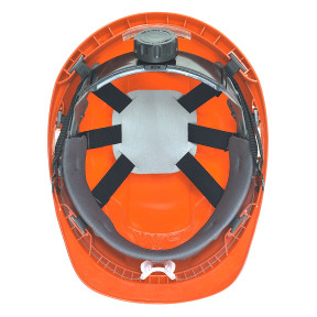 Casque endurance de chantier avec visière Orange - Portwest