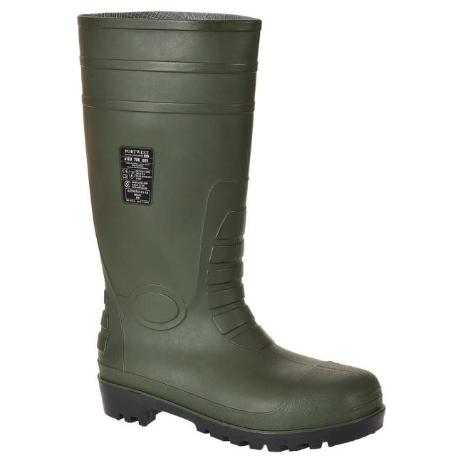 Bottes de Sécurité WELLINGTON S5 Vert - Portwest