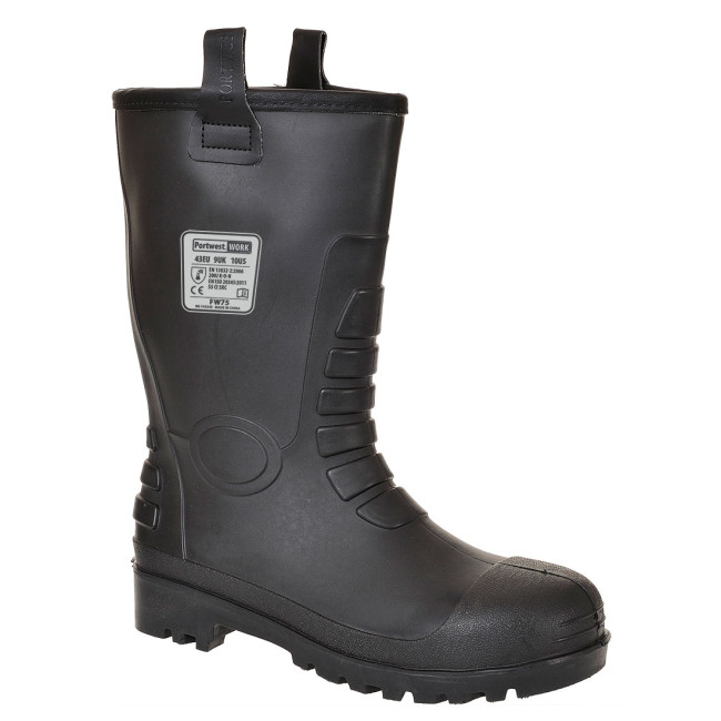 Wasserdichte Sicherheitsstiefel Neptune Rigger S5 CI Schwarz - Portwest