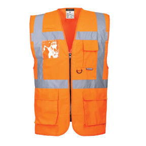Gilet Hautre Visibilité Executive - Berlin Orange - Portwest
