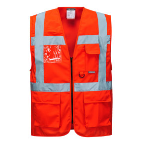 Warnweste Executive - Berlin Rot - Portwest