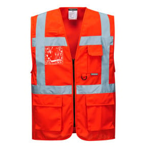 Warnweste Executive - Berlin Rot - Portwest