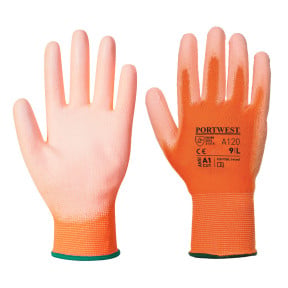 A120 - Gants Nylon enduits PU Orange - Portwest