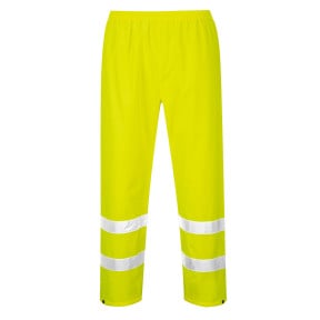 Regenbroek Hoge Zichtbaarheid Geel - Portwest