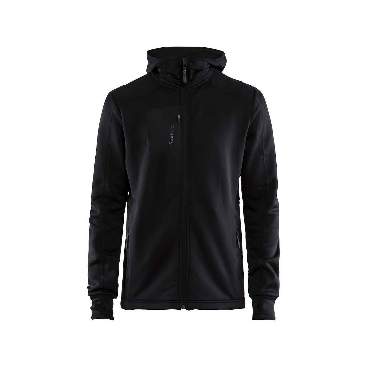Veste à capuche polartec Noir Craft Tactical