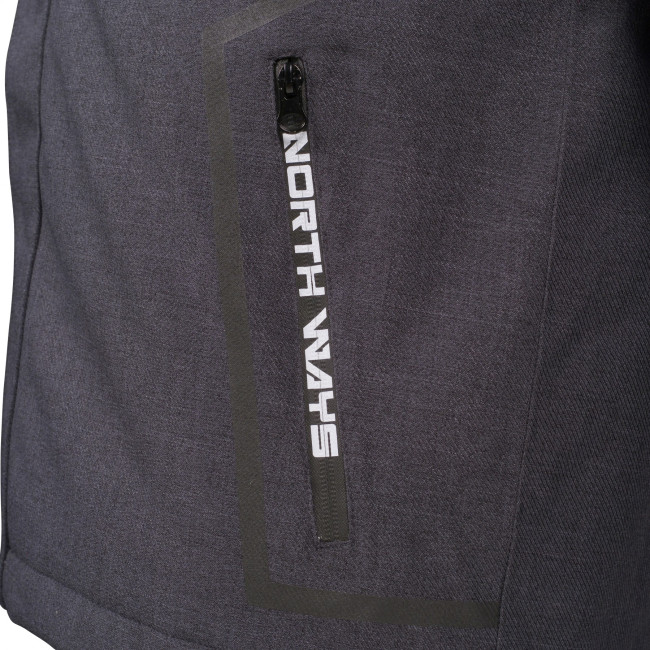 DOUDOUNE IMPERMEABLE GAROU GRIS CHINE - North Ways