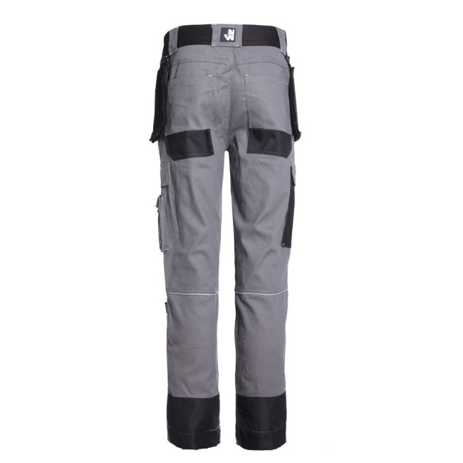 PANTALON DE TRAVAIL HOWARD GRIS ET NOIR - North Ways