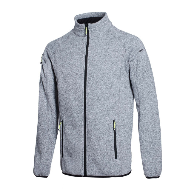 GILET MULTIPOCHES HUGO GRIS CHINE CLAIR - North Ways