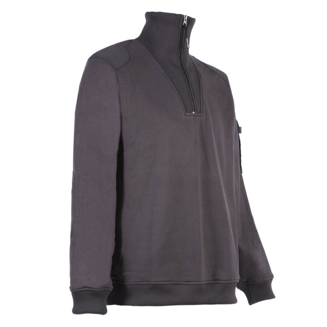 PULL MAILLE STYLE SWEAT LARGO GRIS - North Ways