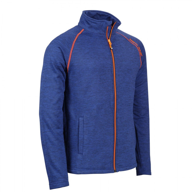 GILET ZIPPE LENNY MARINE ET ORANGE FLUO - North Ways