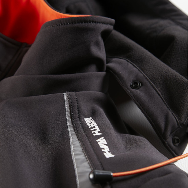  VESTE DE TRAVAIL MATELASSEE MORANE NOIR - North Ways