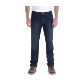 Jean Rugged Flex Straight Tapered 102807 Bleu Denim - Carhartt