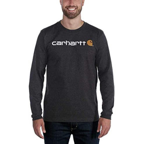 Tee-Shirt Core Logo manches longues 104107 Noir - Carhartt