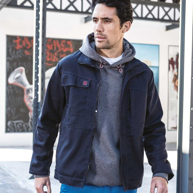 BLOUSON H JASPE BLEU MARINE - Lafont