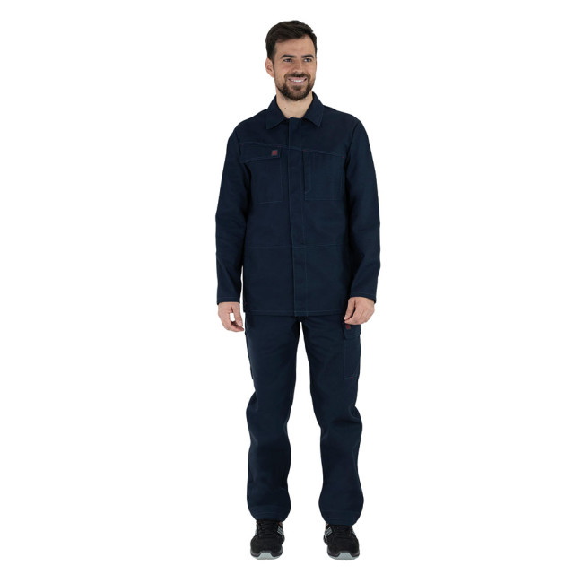 PANTALON SIMPLE DIOPTASE BLEU MARINE - Lafont
