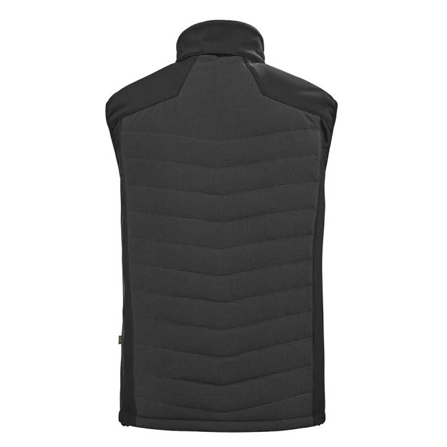 GILET MATELASSE PIRIN GRIS CHARCOAL / NOIR - Lafont