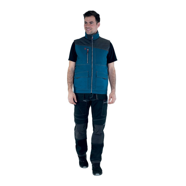 BODYWARMER HAMMER PETROLE / CHARCOAL - Lafont